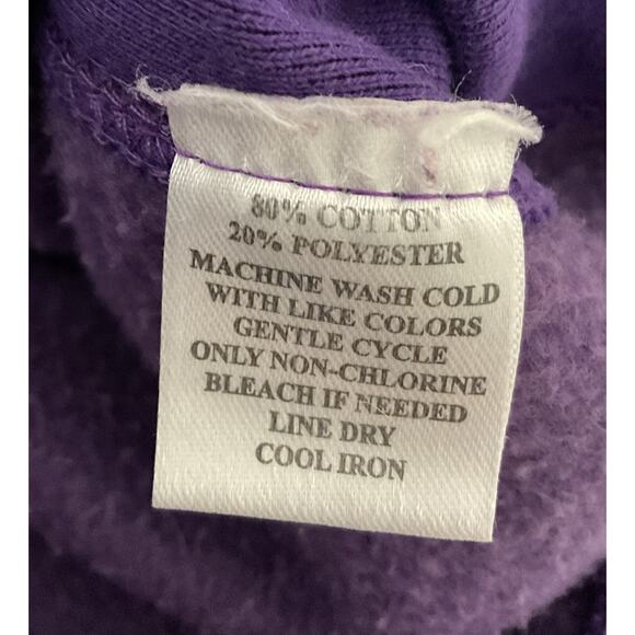 GCU Grand Canyon University Antelopes Men's Purple Pro Weave Hoodie Small - Picture 7 of 10